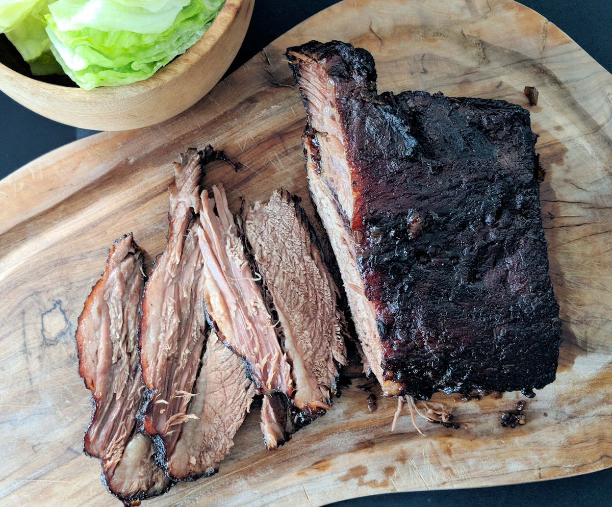 Braised beef brisket
